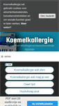 Mobile Screenshot of koemelkallergie.net